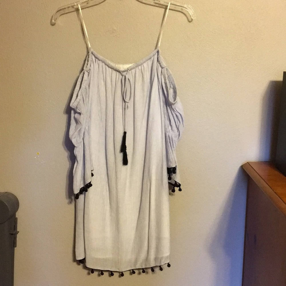 Little purple shirt dress!